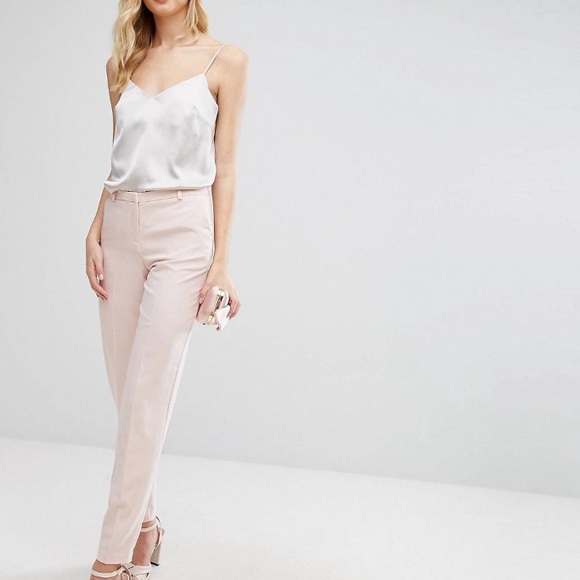 ASOS Pants - Asos tall ankle grazer cigarette pants in crepe